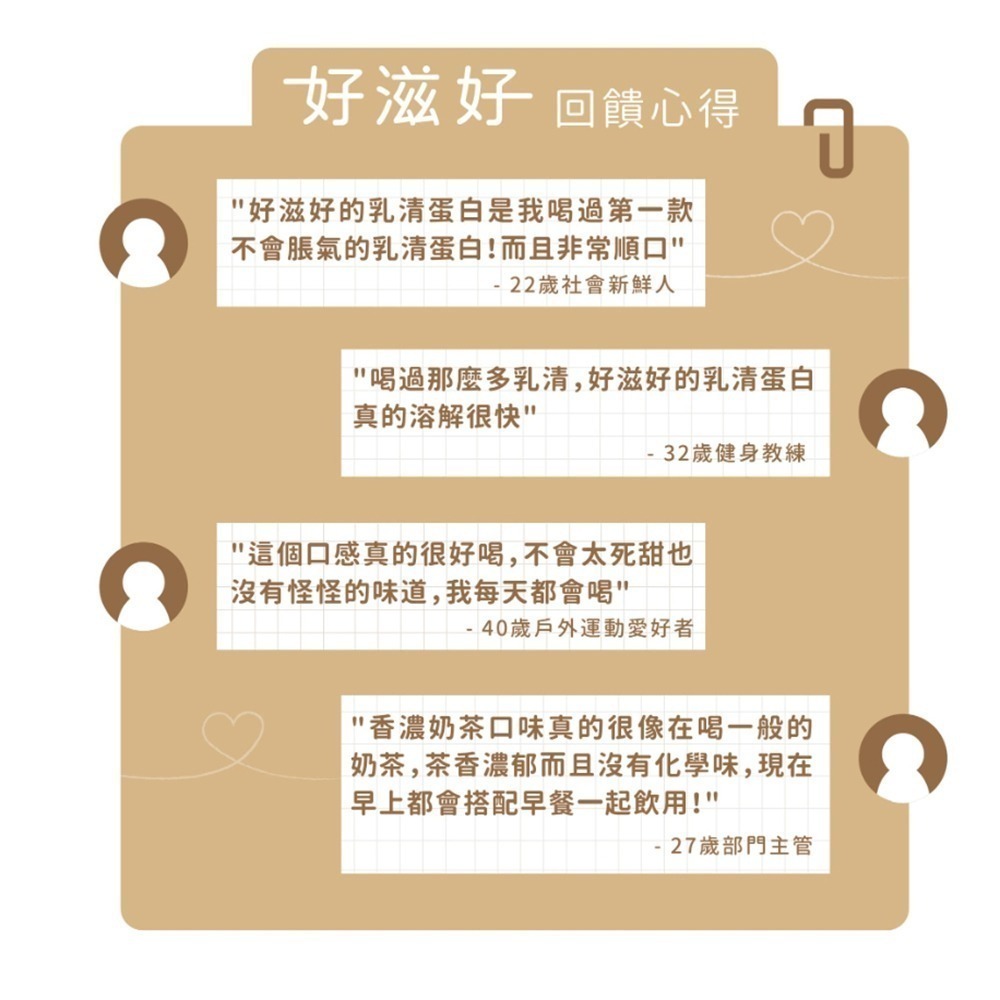 【Hozho Body 好滋好】香濃奶茶乳清蛋白(30g/包)-細節圖8