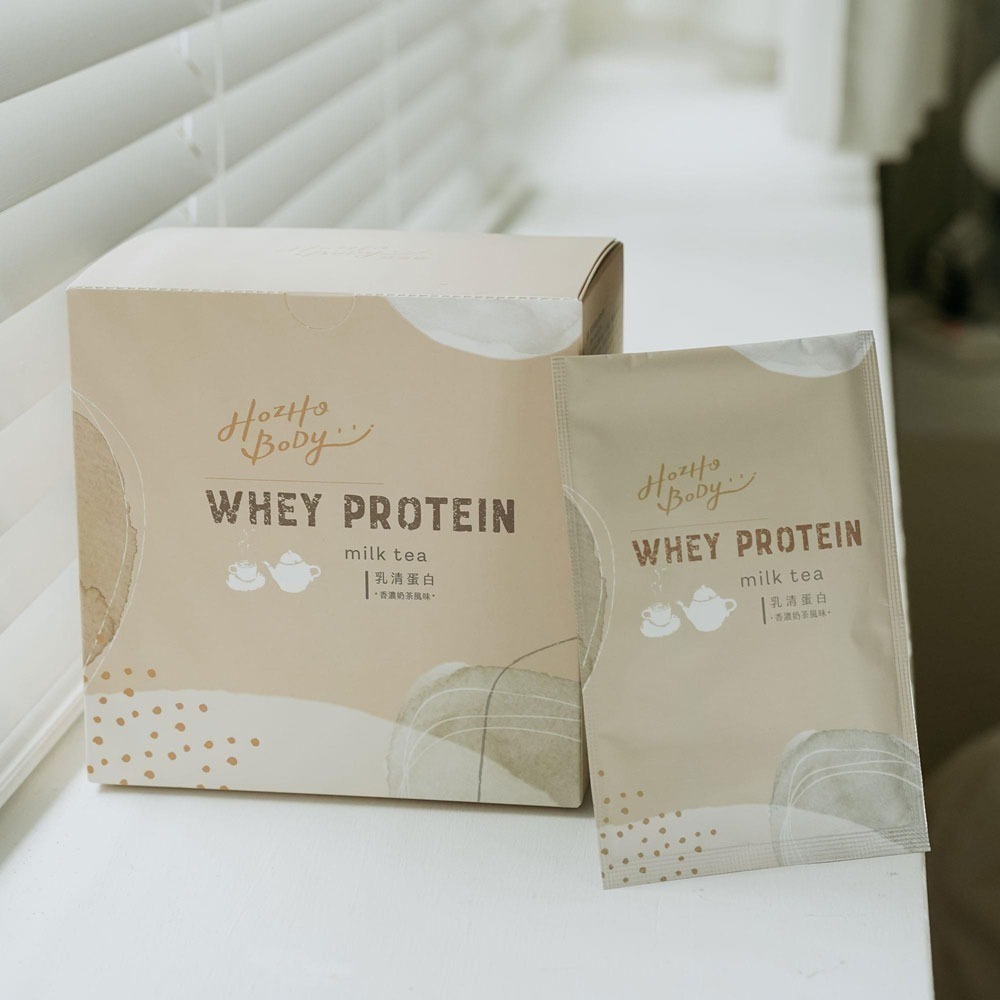 【Hozho Body 好滋好】香濃奶茶乳清蛋白-盒裝 30gx12包-細節圖9