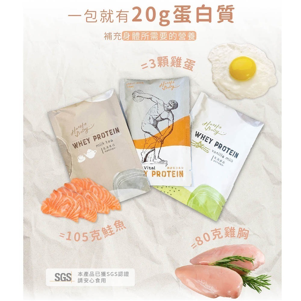 【Hozho Body 好滋好】關健乳酸乳清蛋白(30g/包)-細節圖6