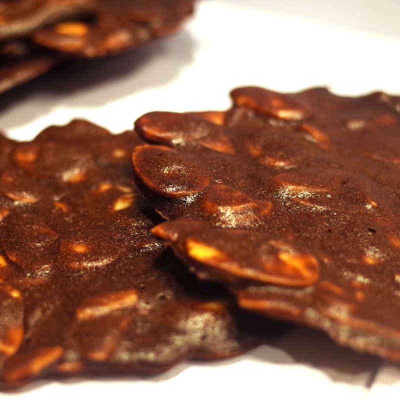 巧克力風味 杏仁瓦片 手工餅乾-細節圖2