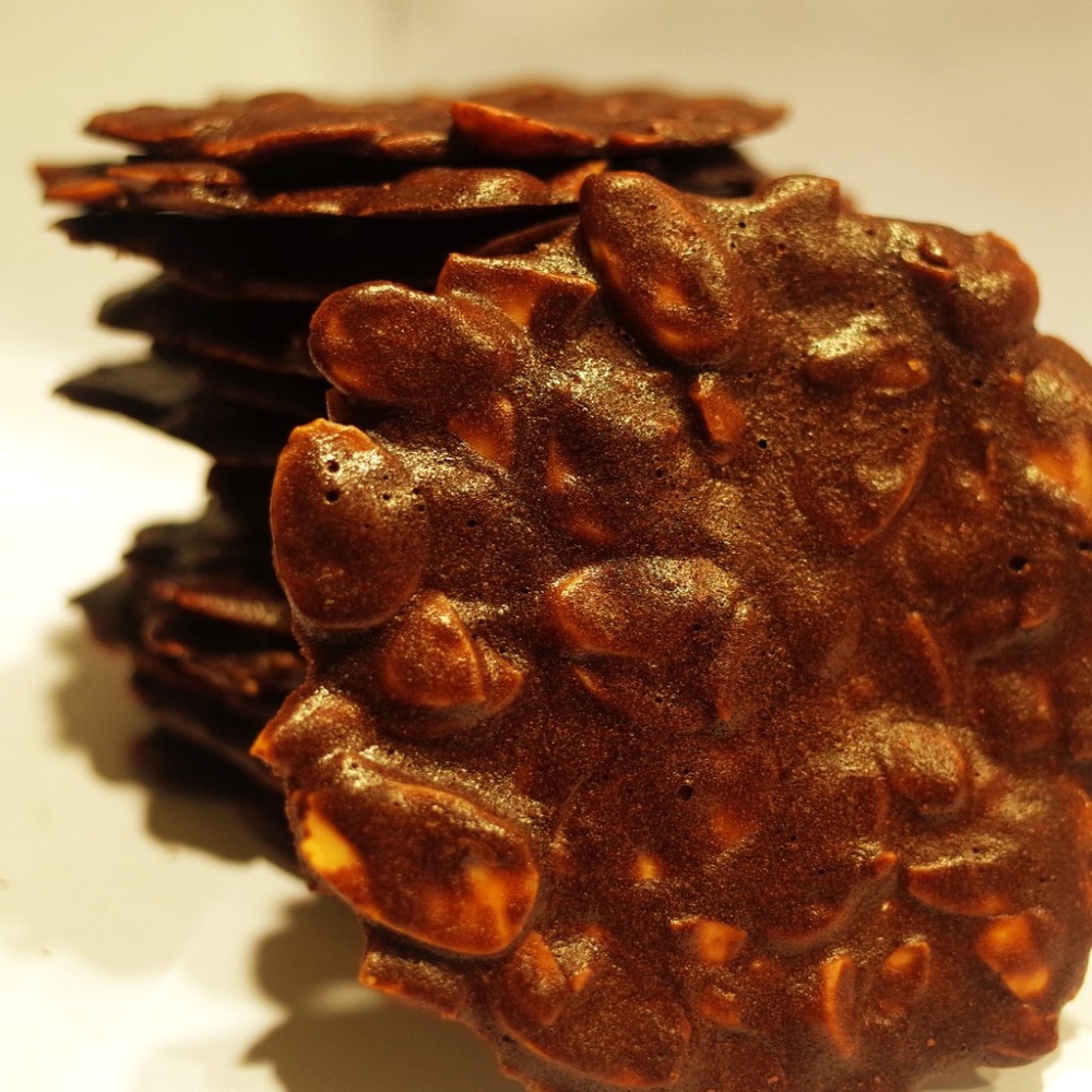 巧克力風味 杏仁瓦片 手工餅乾-細節圖3