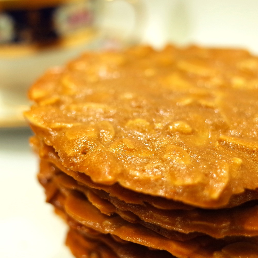 金牌咖啡杏仁瓦片 重磅濃郁 手工餅乾-細節圖3