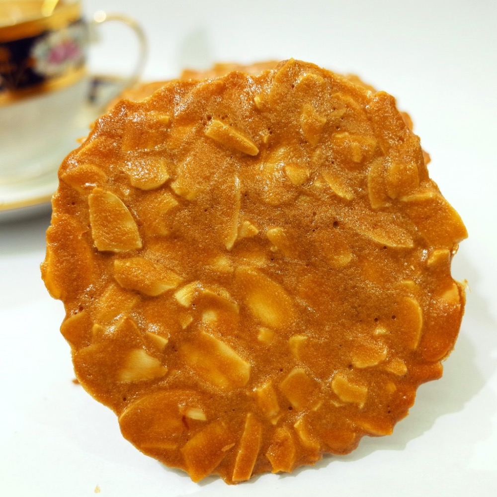 金牌咖啡杏仁瓦片 重磅濃郁 手工餅乾-細節圖4