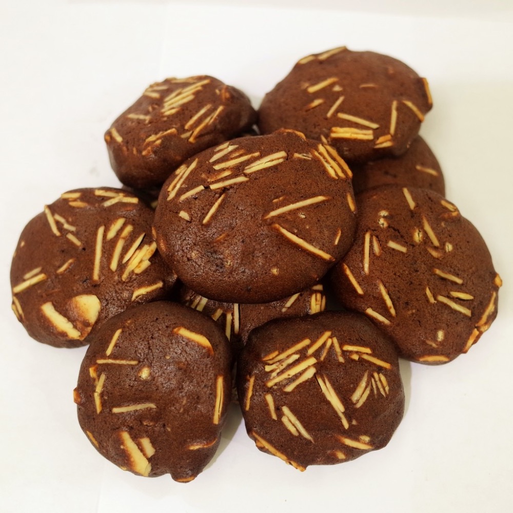 巧克力風味鵝卵石杏仁餅乾  口口濃郁 手工餅乾-細節圖4