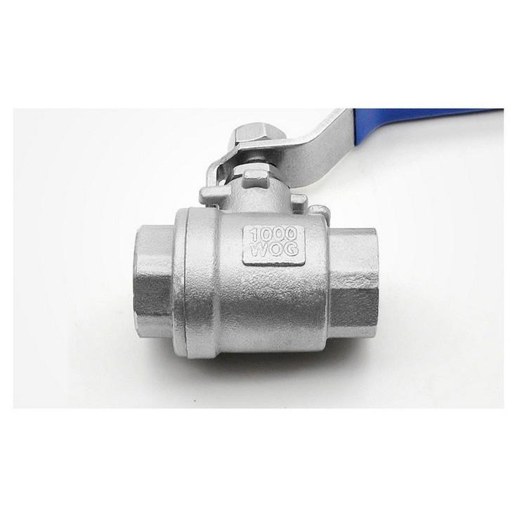 🐳【特大流量】2分 3分 4分 6分 1吋 SUS 304 不鏽鋼球閥 白鐵 凡爾 止水閥 雙內螺紋 自來水-細節圖5