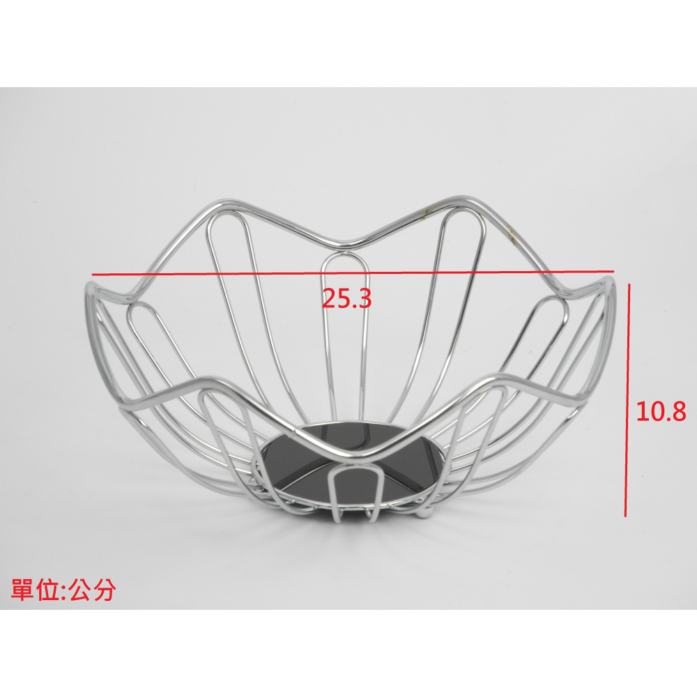 現貨【附發票】時尚花瓣型水果籃 工廠直營-細節圖2