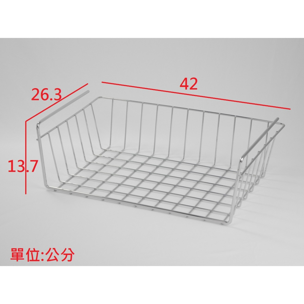 現貨【附發票】櫥櫃板下掛籃架 工廠直營-細節圖2
