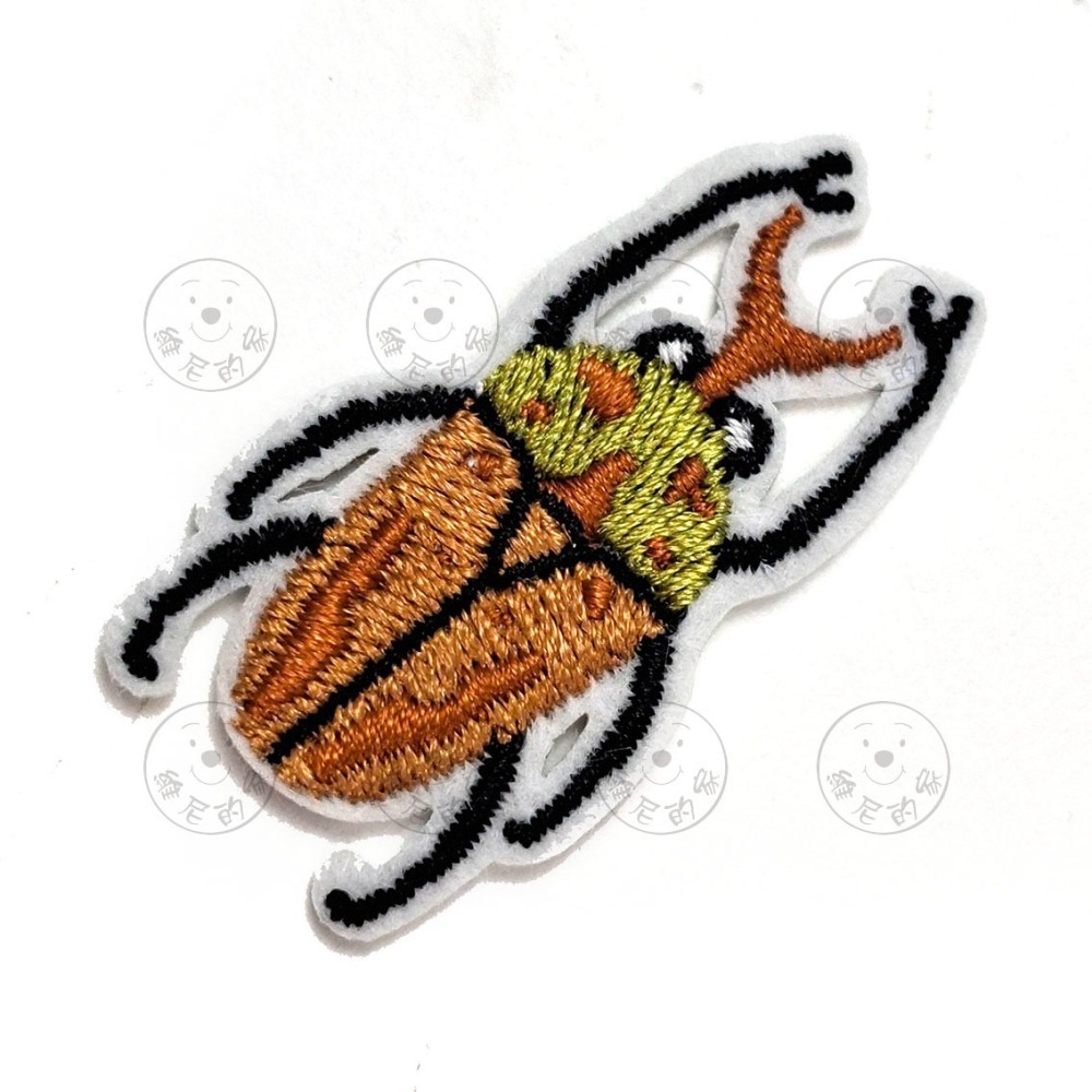 布貼 燙布貼 刺繡 貼布 熨燙 昆蟲 甲蟲 獨角仙 蟬 蜜蜂 蜻蜓 蝴蝶 蜜蜂 蚱蜢 瓢蟲 動物 現貨 維尼的家-細節圖4