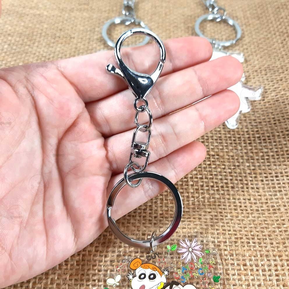 維尼的家 蠟筆小新 正版 壓克力 鑰匙圈 小葵 小白 吊飾 鎖圈 掛飾 飾品 現貨-細節圖6