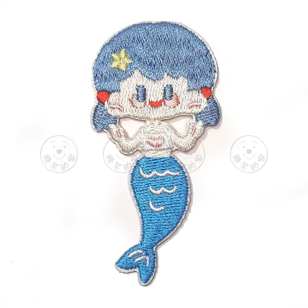 維尼的家 燙布貼 刺繡熨燙 布貼 海洋生物 動物 人魚公主 城堡 虎鯨 熱帶魚 旗魚 螃蟹 海星 珍珠貝殼 海馬 海草-規格圖6