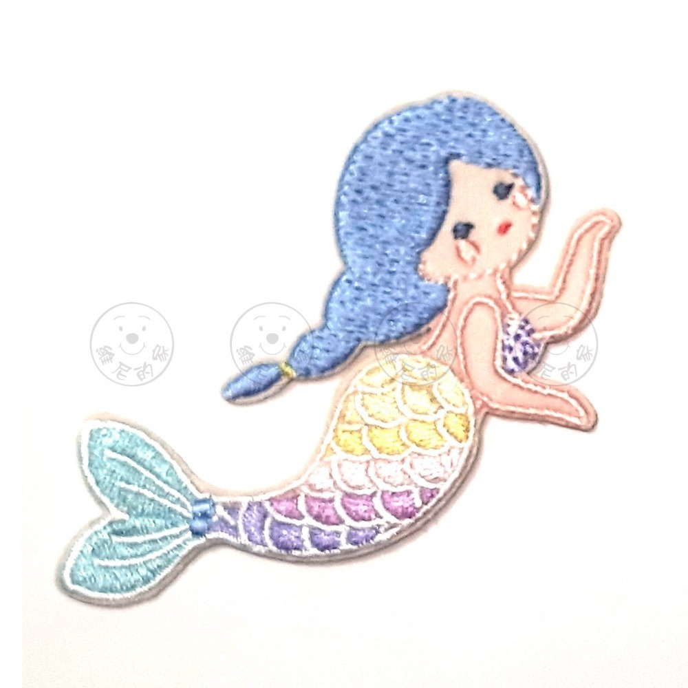 維尼的家 燙布貼 刺繡熨燙 布貼 海洋生物 動物 人魚公主 城堡 虎鯨 熱帶魚 旗魚 螃蟹 海星 珍珠貝殼 海馬 海草-規格圖6