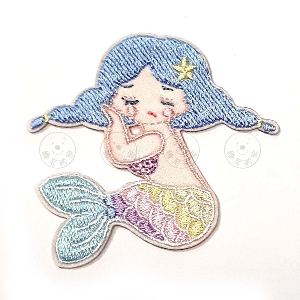 維尼的家 燙布貼 刺繡熨燙 布貼 海洋生物 動物 人魚公主 城堡 虎鯨 熱帶魚 旗魚 螃蟹 海星 珍珠貝殼 海馬 海草-規格圖6