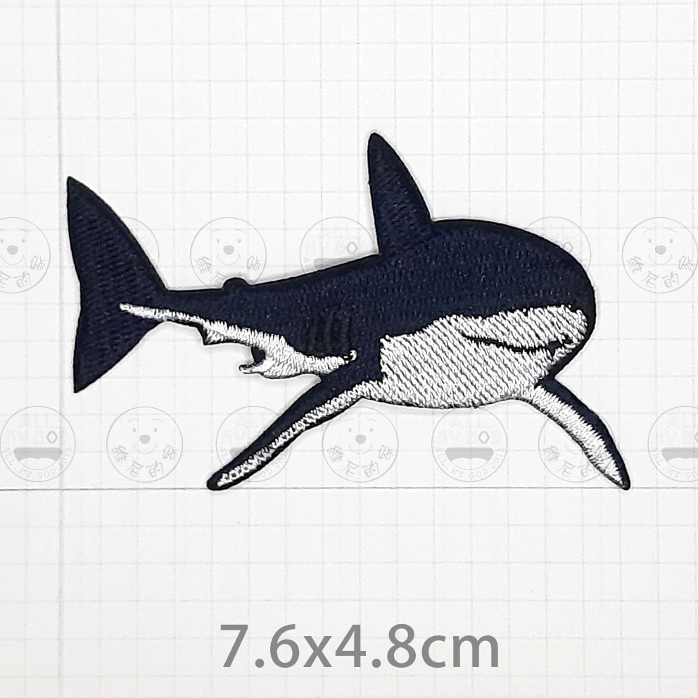 維尼的家 燙布貼 亮片 刺繡布貼 熨燙 手縫 海洋生物 動物 水母 海螺 鯊魚 藍鯨 熱帶魚 螃蟹 海星 扇貝 貝殼-規格圖7