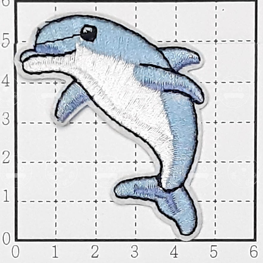 燙布貼 刺繡熨燙 布貼 海洋生物 動物 鯊魚 海豚 燈籠魚 鯉魚旗 貝殼 海馬 熱帶魚 城堡 徽章 補丁 維尼的家-規格圖10