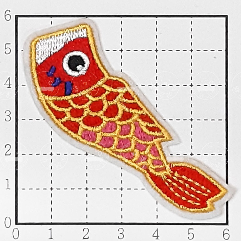 A5鯉魚旗-紅(大)