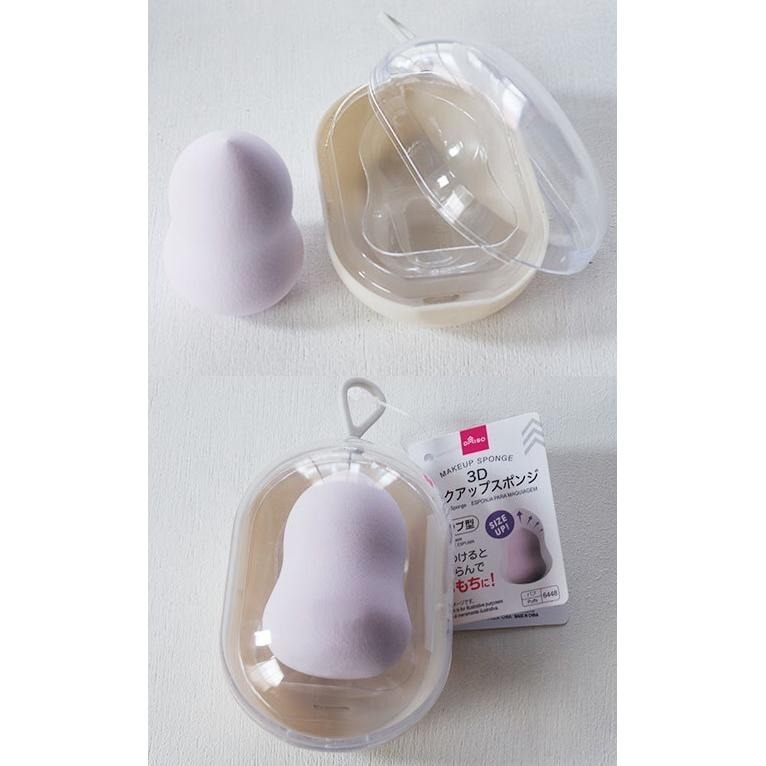 現貨《玩具魔王》日本大創 DAISO 美妝蛋 棉花粉撲 葫蘆 水滴 斜切 轉蛋 扭蛋 曬娃包 化妝 粉撲 海綿 徽章-細節圖3