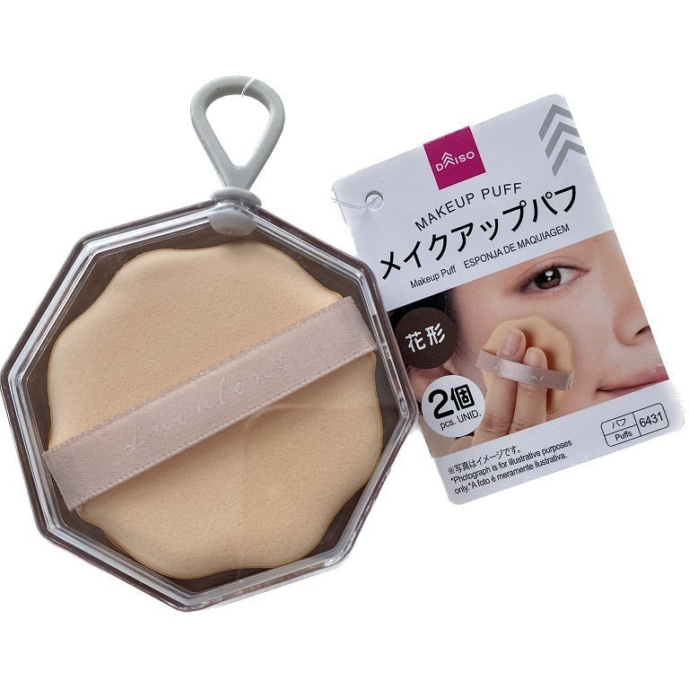 現貨《玩具魔王》日本大創 DAISO 美妝蛋 棉花粉撲 葫蘆 水滴 斜切 轉蛋 扭蛋 曬娃包 化妝 粉撲 海綿 徽章-規格圖8