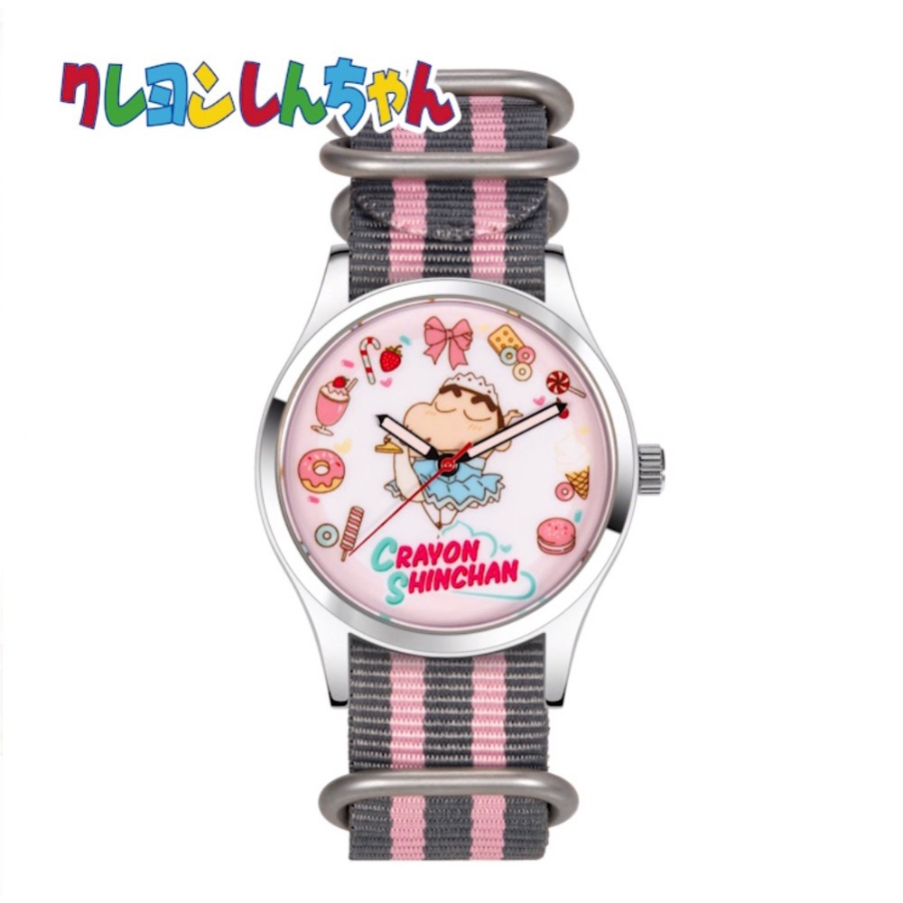 現貨 確認款《玩具魔王》Infantry 蠟筆小新 第一代 精工石英機芯手錶 盲盒 手錶 小新手錶 正版授權-規格圖3