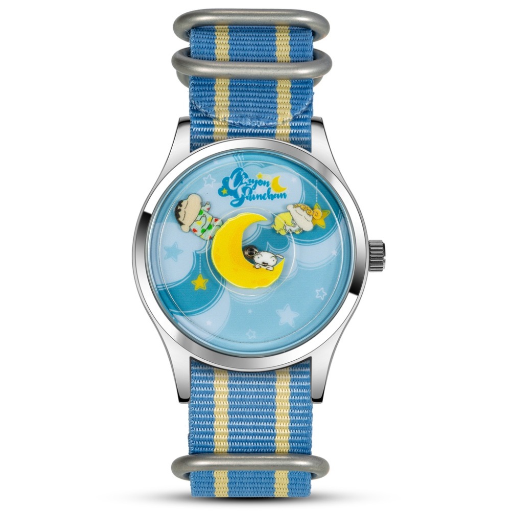 現貨 確認款《玩具魔王》Infantry 蠟筆小新 第一代 精工石英機芯手錶 盲盒 手錶 小新手錶 正版授權-規格圖3