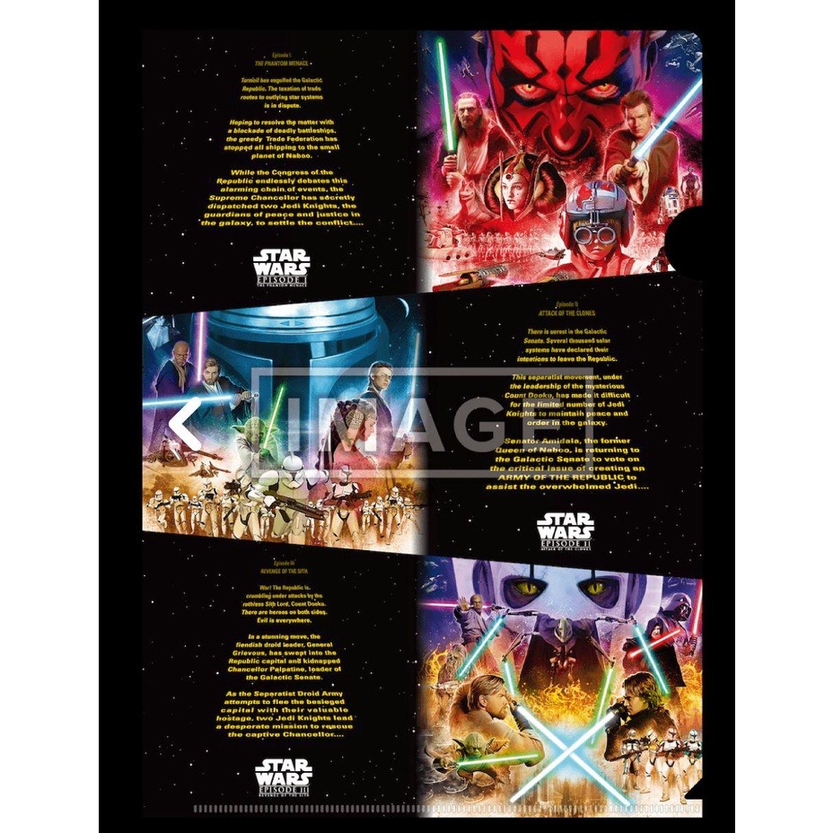 現貨《玩具魔王》星際大戰 一番賞 特典 A5文件夾 資料夾 4款一套-規格圖6