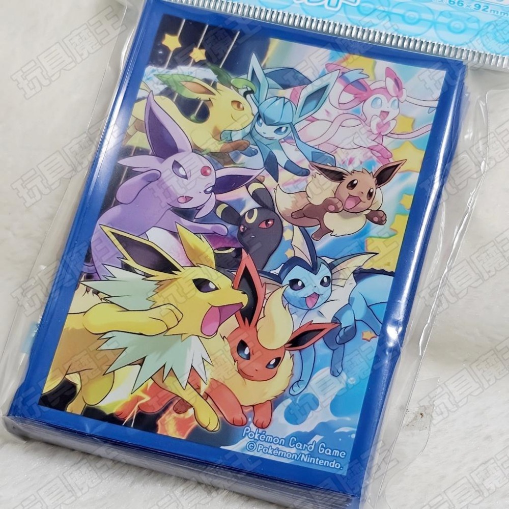 現貨《玩具魔王》伊布 伊布家族 卡套 卡盒 牌套 PTCG 精靈寶可夢 寶可夢 日本寶可夢中心限定-細節圖3