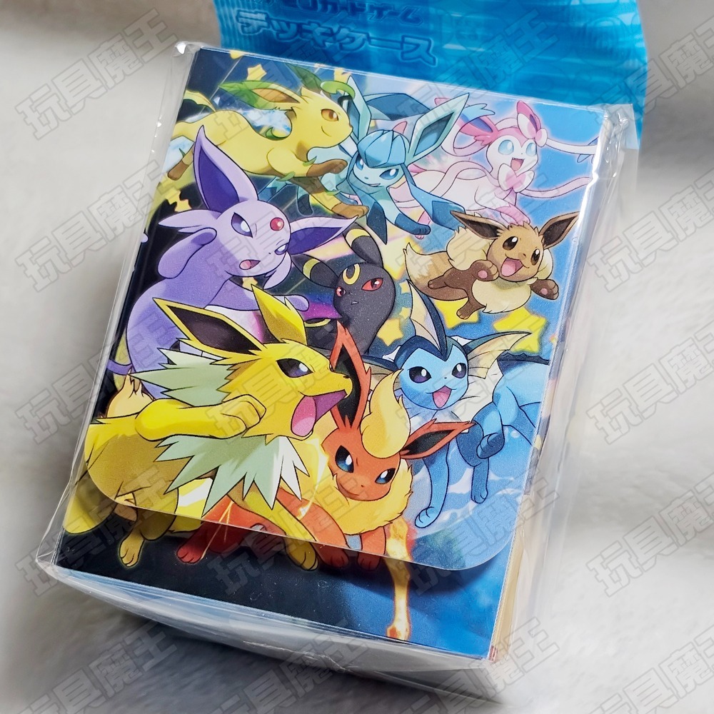 現貨《玩具魔王》伊布 伊布家族 卡套 卡盒 牌套 PTCG 精靈寶可夢 寶可夢 日本寶可夢中心限定-規格圖5