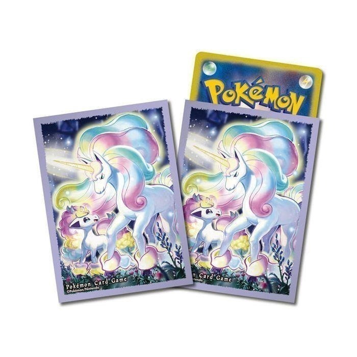 現貨《玩具魔王》伽勒爾小火馬＆伽勒爾烈焰馬 小火馬 烈焰馬 寶可夢 卡套 牌套 卡牌 PTCG 伽勒爾 寶可夢中心限定-細節圖3