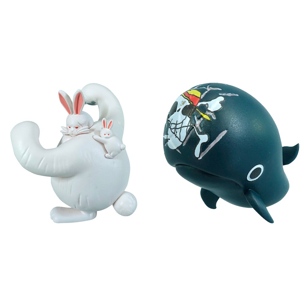 現貨《玩具魔王》海賊王 航海王 轉蛋扭蛋 珍奇異獸 動物 果實動物 P1 拉邦 咻咻 功夫海牛 拉布-規格圖6