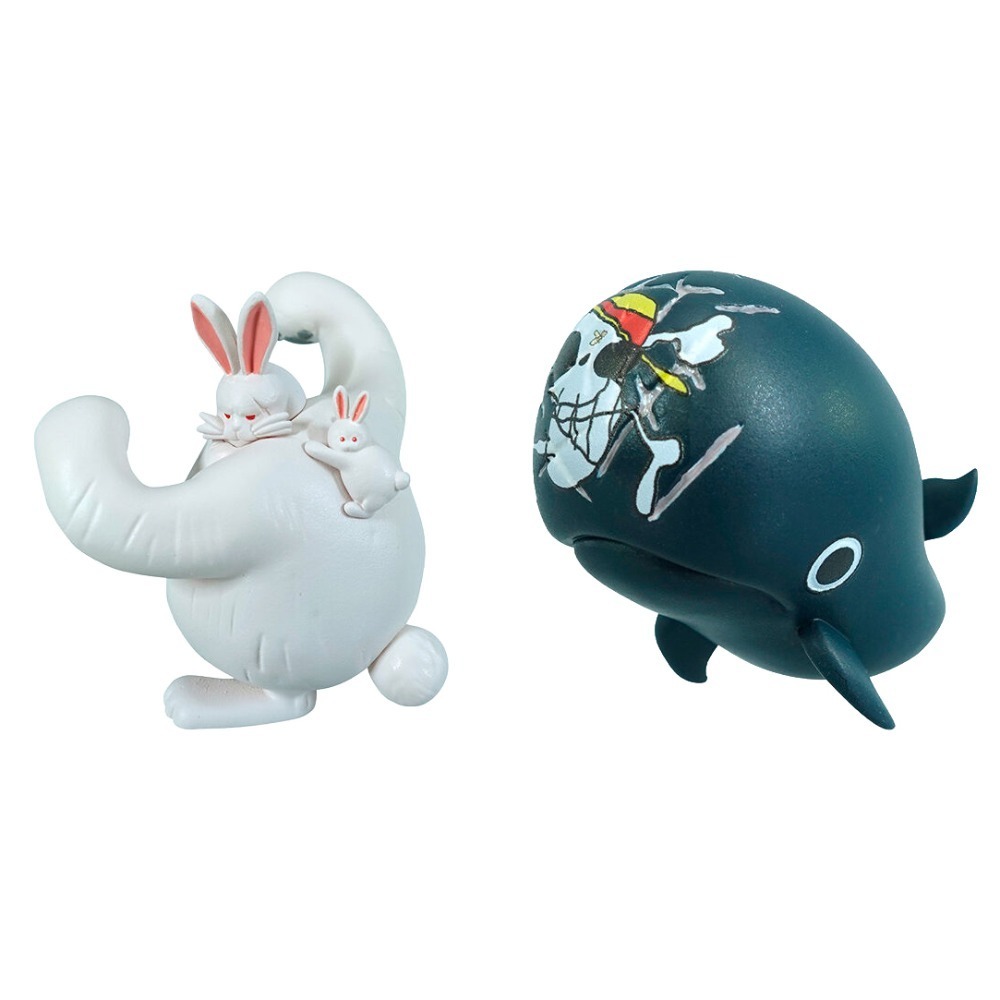 現貨《玩具魔王》海賊王 航海王 轉蛋扭蛋 珍奇異獸 動物 果實動物 P1 拉邦 咻咻 功夫海牛 拉布-規格圖6