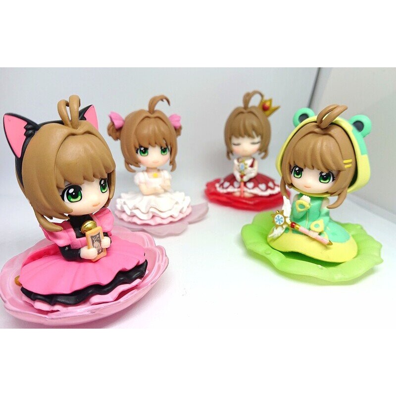 現貨《玩具魔王》庫洛魔法使 扭蛋 一番賞 抽抽樂 小櫻 1代+2代 小公仔 小模型 A賞 一套4隻-規格圖6