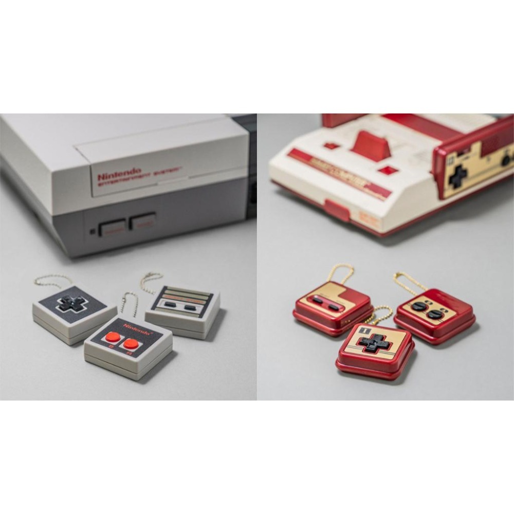 現貨《玩具魔王》日本 任天堂 限定 Nintendo 東京 大阪 紅白機 NES 灰機 搖桿 扭蛋 轉蛋 吊飾 整套-細節圖4