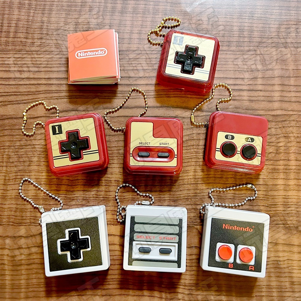 現貨《玩具魔王》日本 任天堂 限定 Nintendo 東京 大阪 紅白機 NES 灰機 搖桿 扭蛋 轉蛋 吊飾 整套-規格圖8