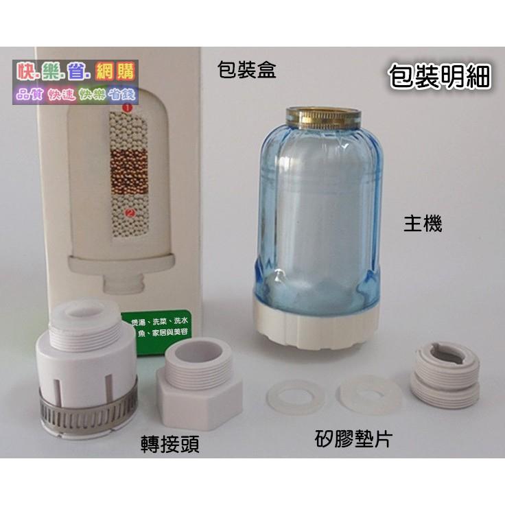 ㊣【水博士】透明水龍頭淨水器(專用) 醫療級0.1μm陶瓷7合1濾芯(泥水變清水)廚房自來水除氯過濾器-細節圖2