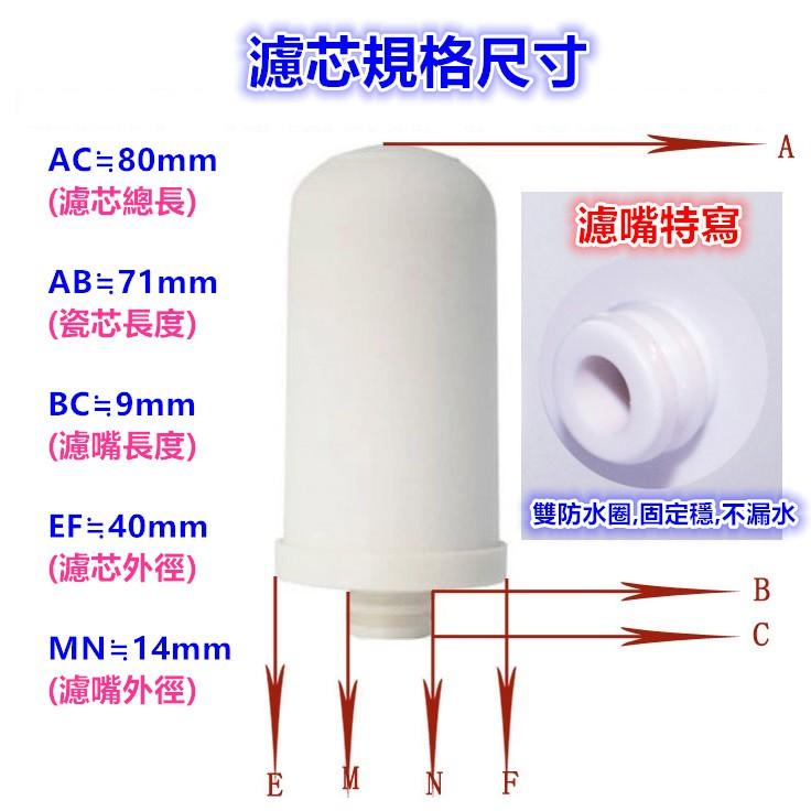 ㊣【水博士】透明水龍頭淨水器(專用) 醫療級0.1μm陶瓷7合1濾芯(泥水變清水)廚房自來水除氯過濾器-細節圖9