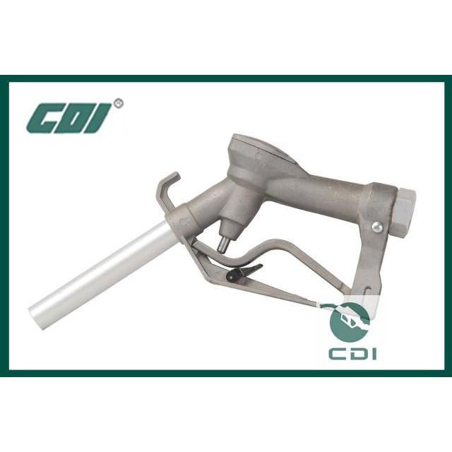 ㊣【特價】鋁合金 手動加油槍 加水槍 加油機 汽油 柴油 甲醇 油泵 可接流量計(不銹鋼加注口)(6分 1吋)-細節圖2