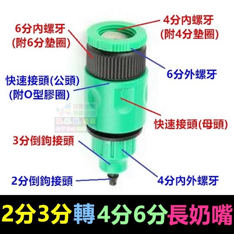 ㊣【水博士】CW007短奶嘴+母奶嘴3分毛管接頭 洗車配件 快速接頭 精工品質 值得信賴 60元/個-細節圖2