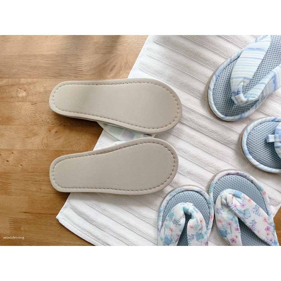 日本 涼感人字室內拖鞋 人字拖 夾腳 居家拖鞋 女用-細節圖4