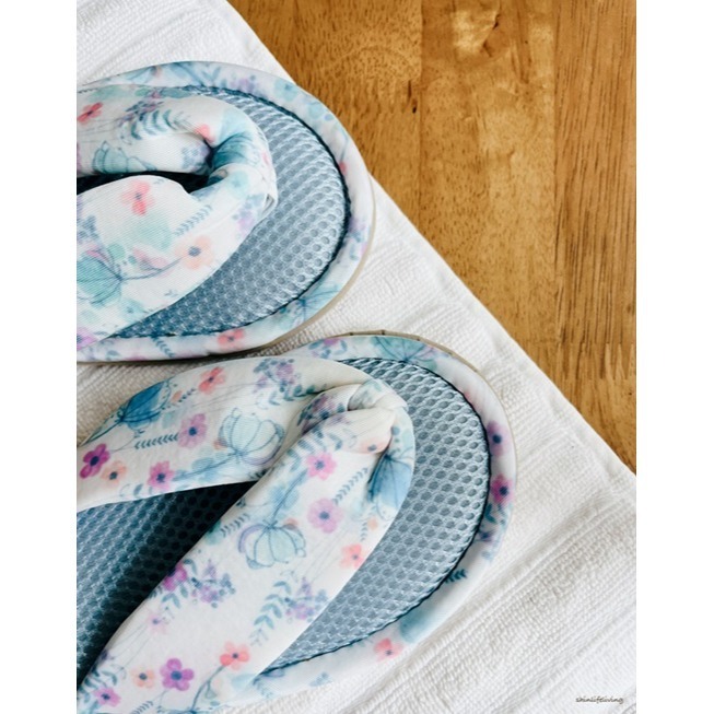 日本 涼感人字室內拖鞋 人字拖 夾腳 居家拖鞋 女用-細節圖6