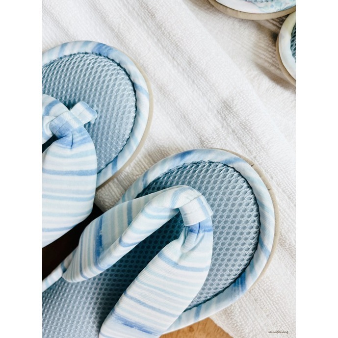 日本 涼感人字室內拖鞋 人字拖 夾腳 居家拖鞋 女用-細節圖9