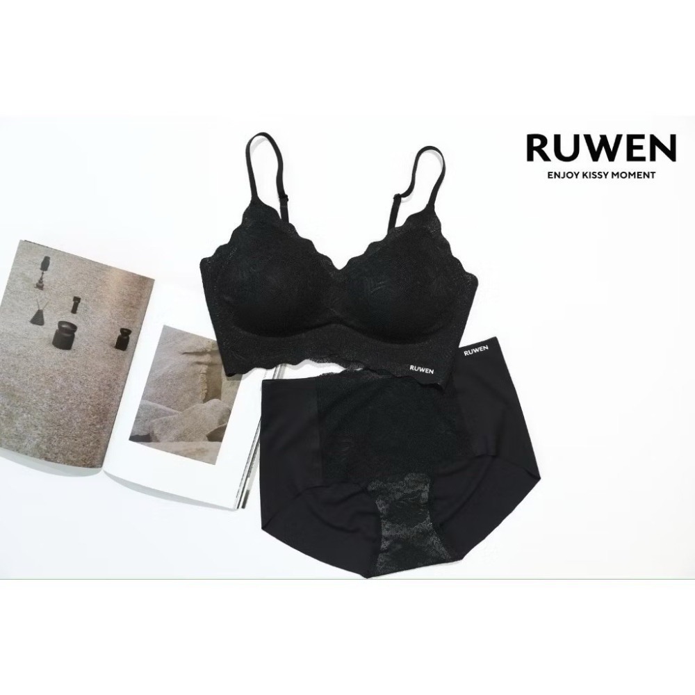 24HR 出貨🚚現貨不必等🌸RUWEN如吻KISSY🔥蕾絲吊帶款-細節圖2