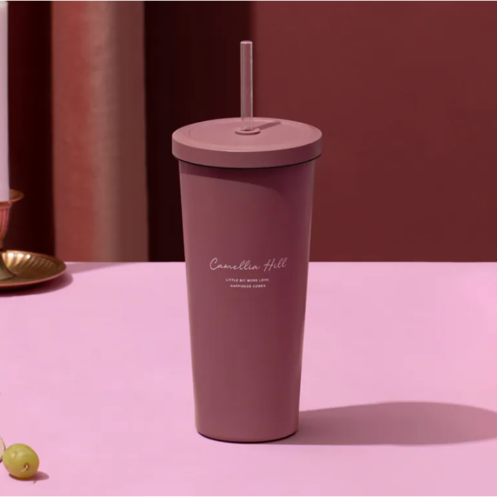 「良杯製所」小莊園系列 二代陶瓷易潔層吸管杯710ml-規格圖11