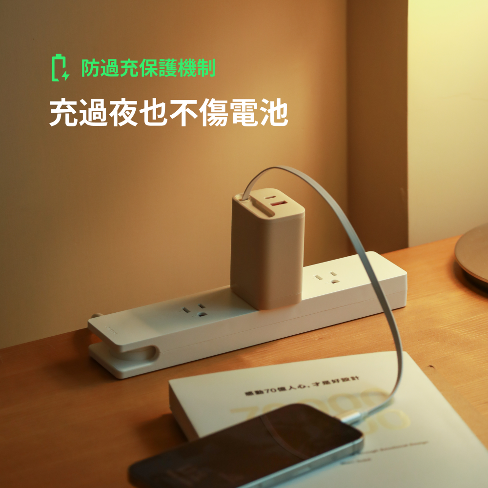 『Unipapa』有序收線快充頭 67W-細節圖8
