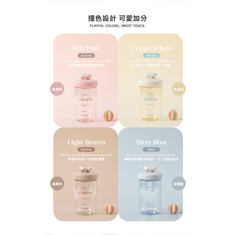 (現貨速出)『良杯製所』律動蛋白搖搖杯 500ML-細節圖11