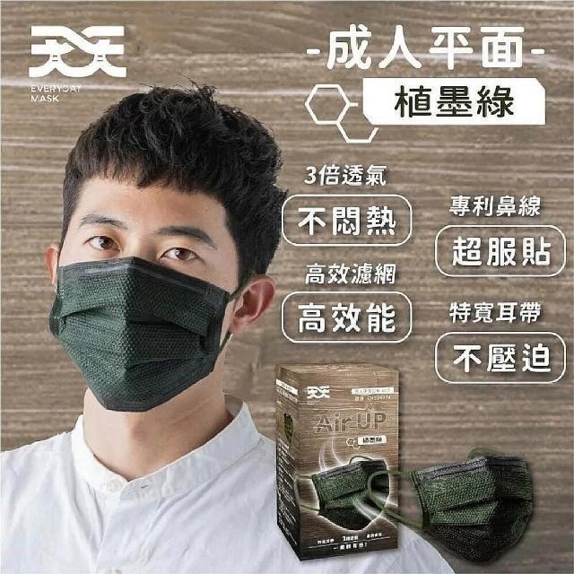 【天天】超透氣 成人平面醫用口罩 (50入/盒)-細節圖5
