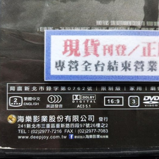 挖寶二手片-Y03-507-正版DVD-電影【安娜華特】-根據真實事件改編(直購價)-細節圖3