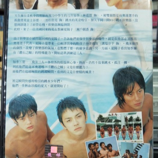 挖寶二手片-Y16-251-正版DVD-日片【跳水男孩】-林遣都池松壯亮溝端淳平