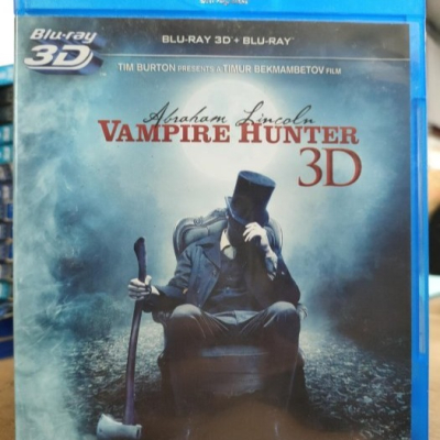 挖寶二手片-C476-正版藍光BD【吸血鬼獵人 林肯總統 3D+2D雙碟版】-班傑明沃克 多明尼克庫柏(直購價)