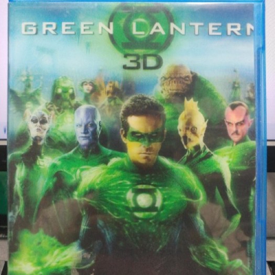 挖寶二手片-C026-正版藍光BD【綠光戰警 3D+2D雙碟版】-萊恩雷諾 布蕾克萊芙莉(直購價)海報是影印