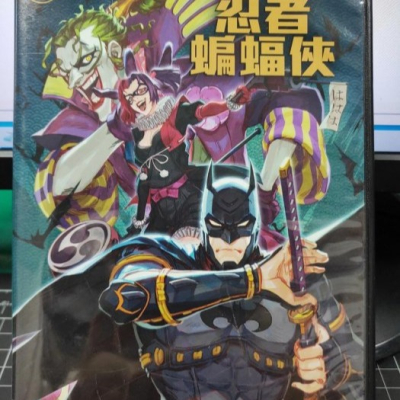 挖寶二手片-Y29-430-正版DVD-動畫【忍者蝙蝠俠】-DC動畫電影(直購價)