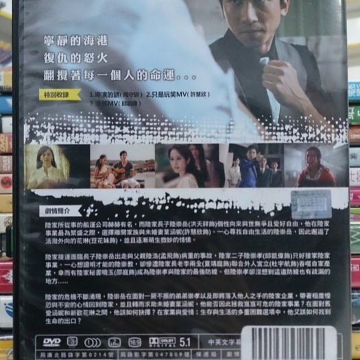 挖寶二手片-O05-041-正版DVD-華語【港都】-杜宇航洪天祥蔡黃汝(直購價